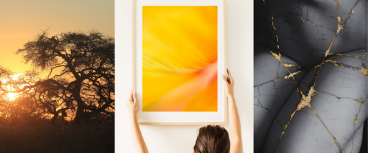 Different art photography printed available within THE LAB gallery collection.