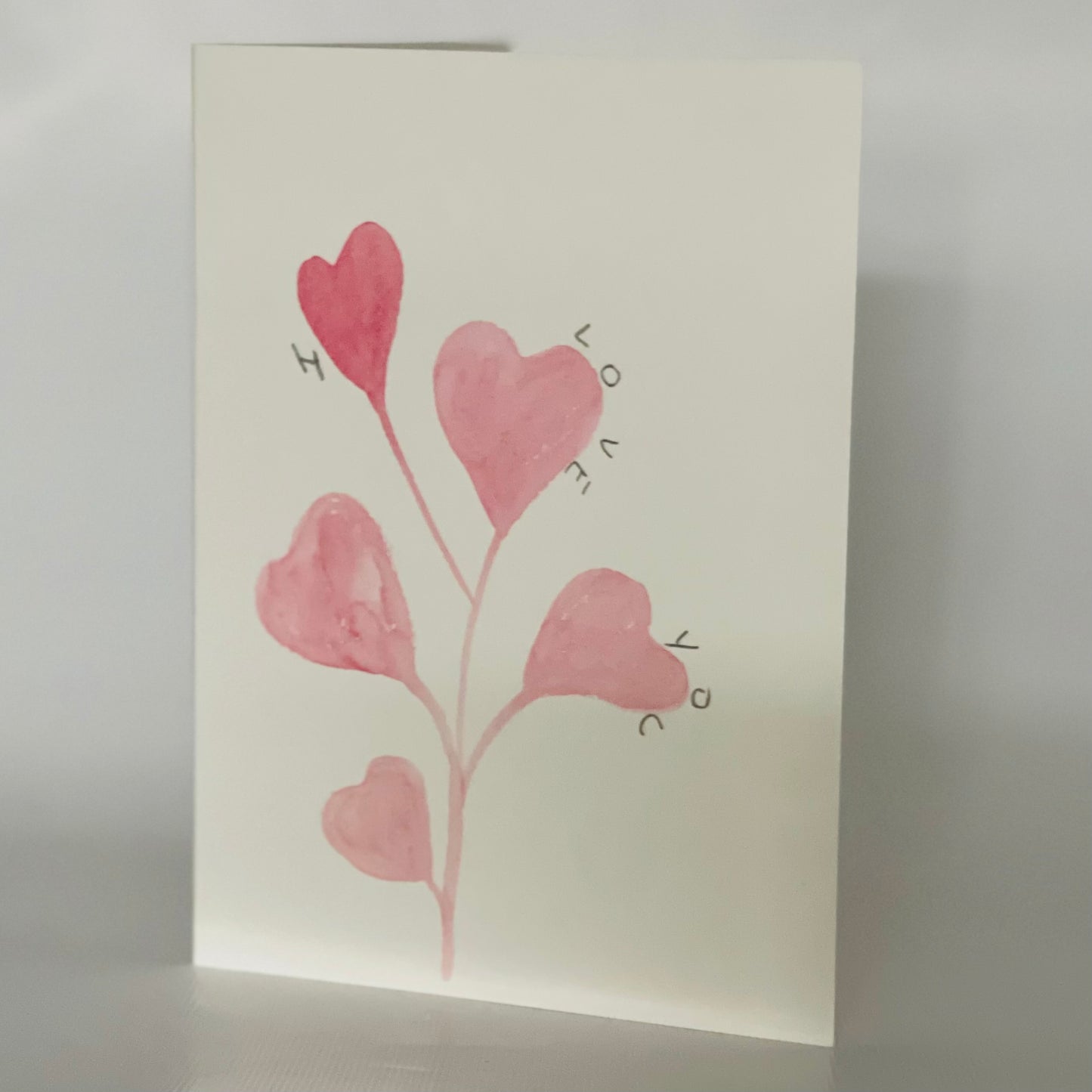 Love hand painted cards