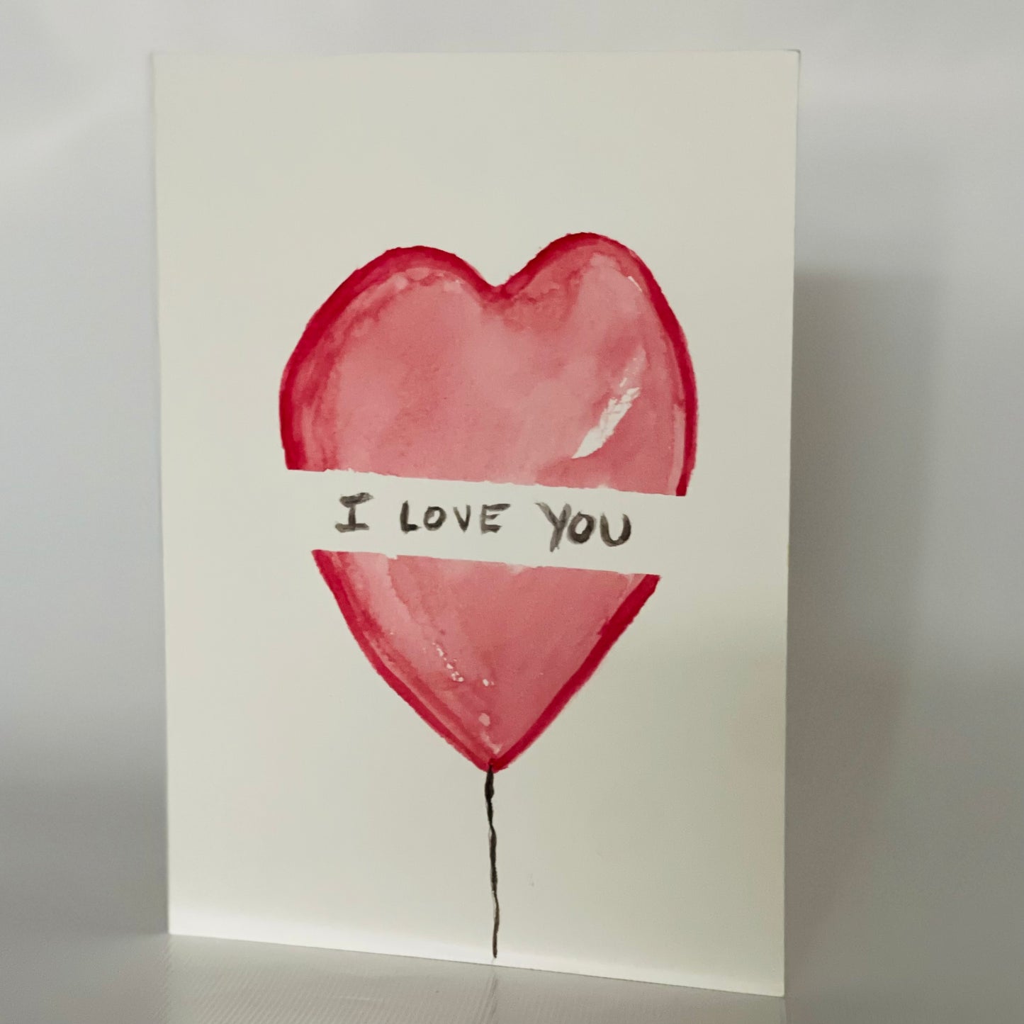 Love hand painted cards