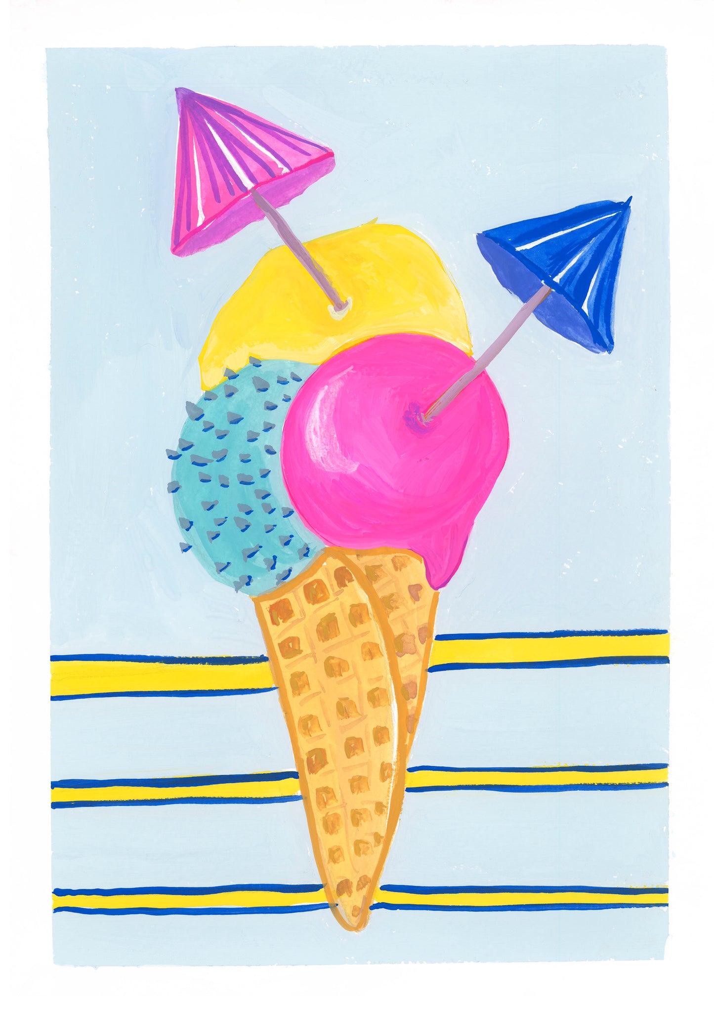 Ice Cream Style Limited Edition Print Ed. 1 of 100