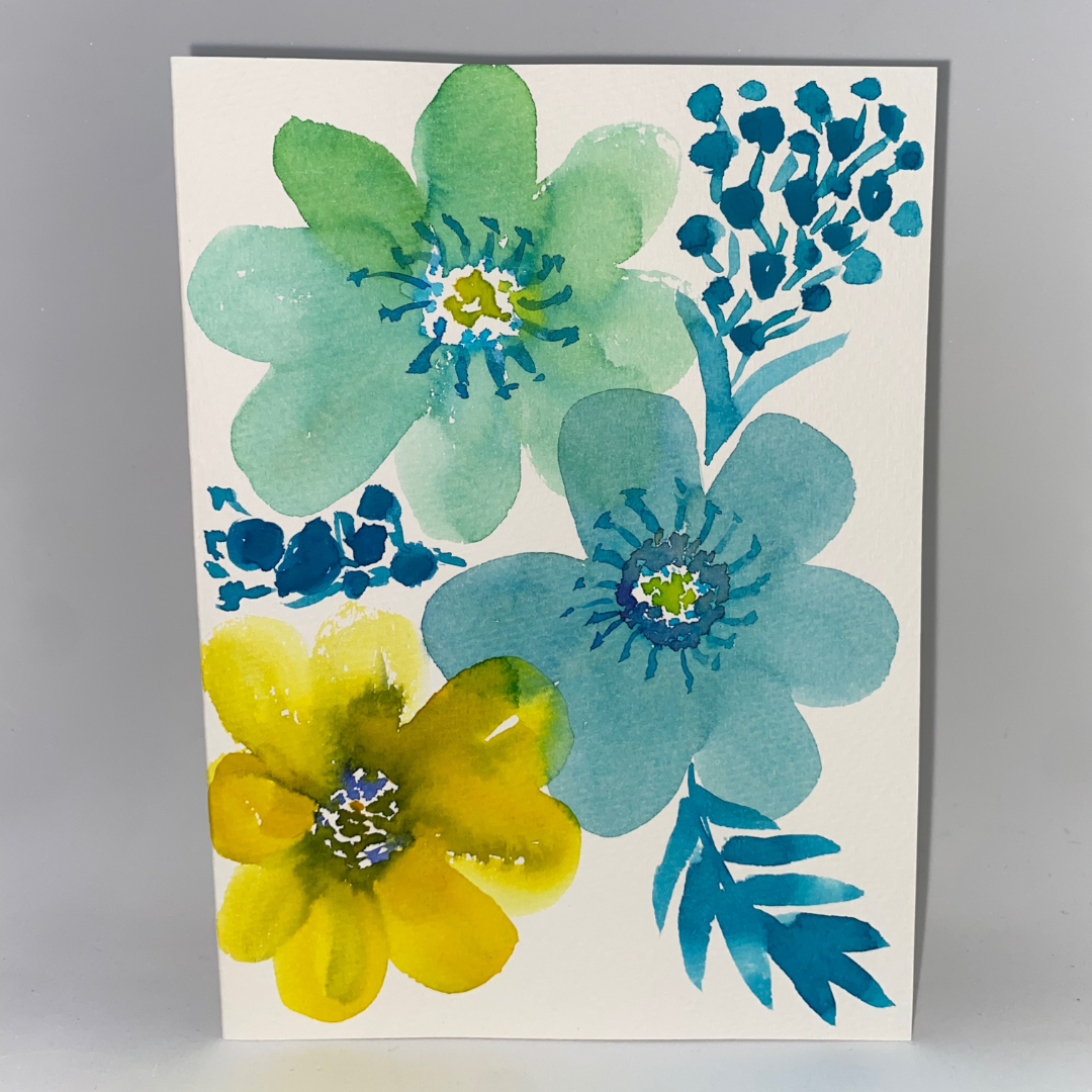 Flowers Postcards series 02
