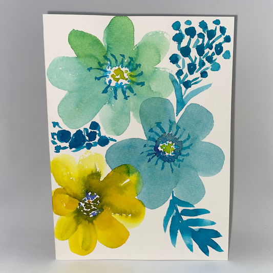 Flowers Postcards series 02