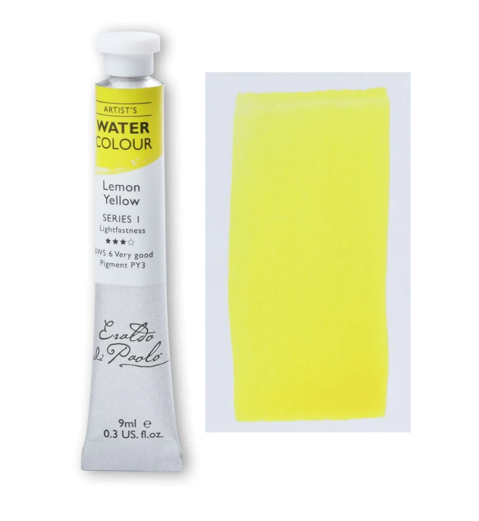 Eraldo di Paolo Watercolour Lemon Yellow 9ml