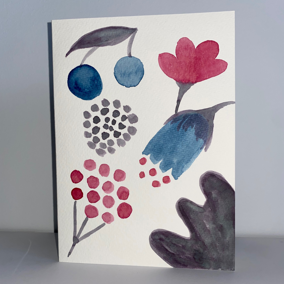 Flowers Postcards series 02