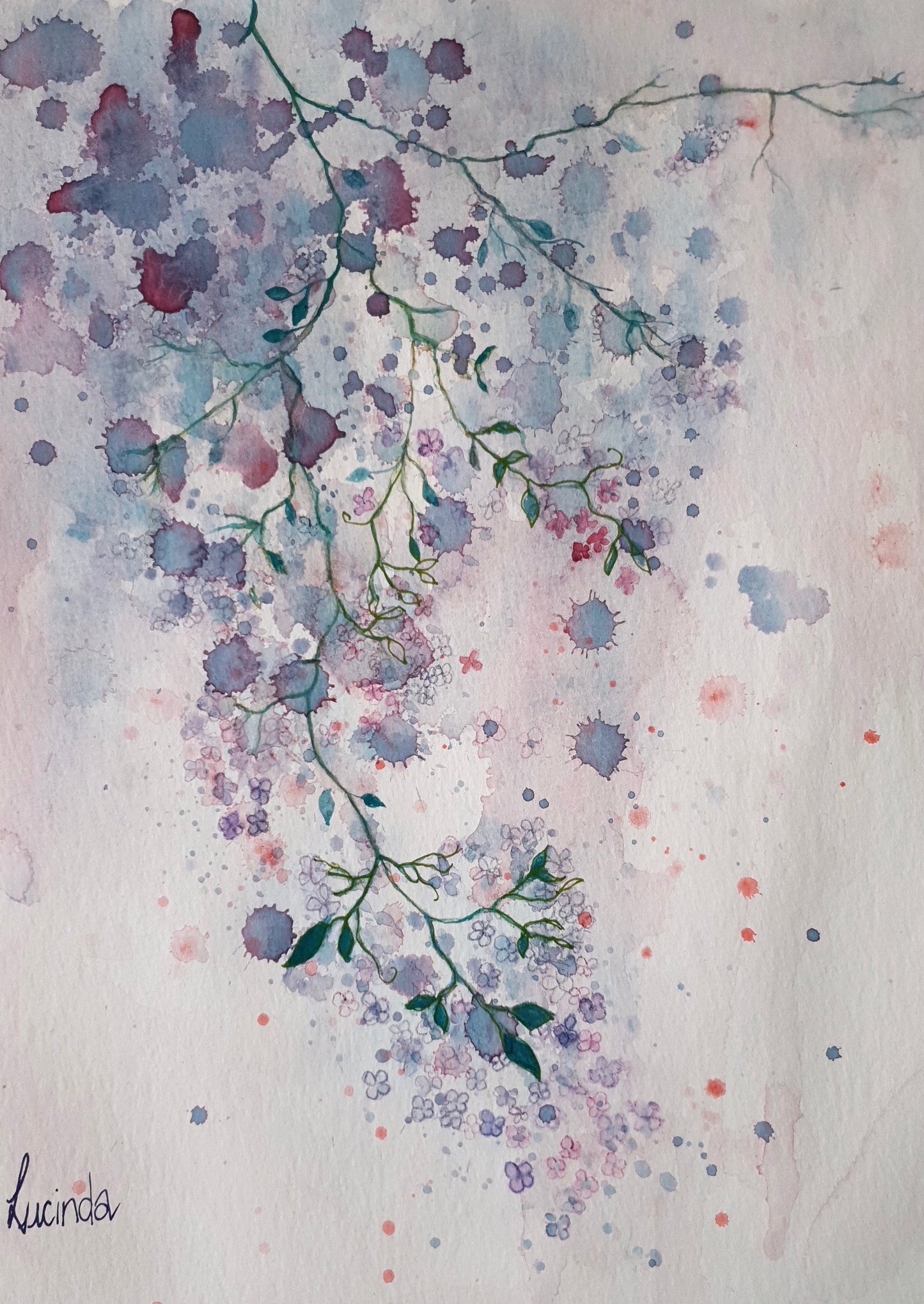 Summer Blooms - Violet