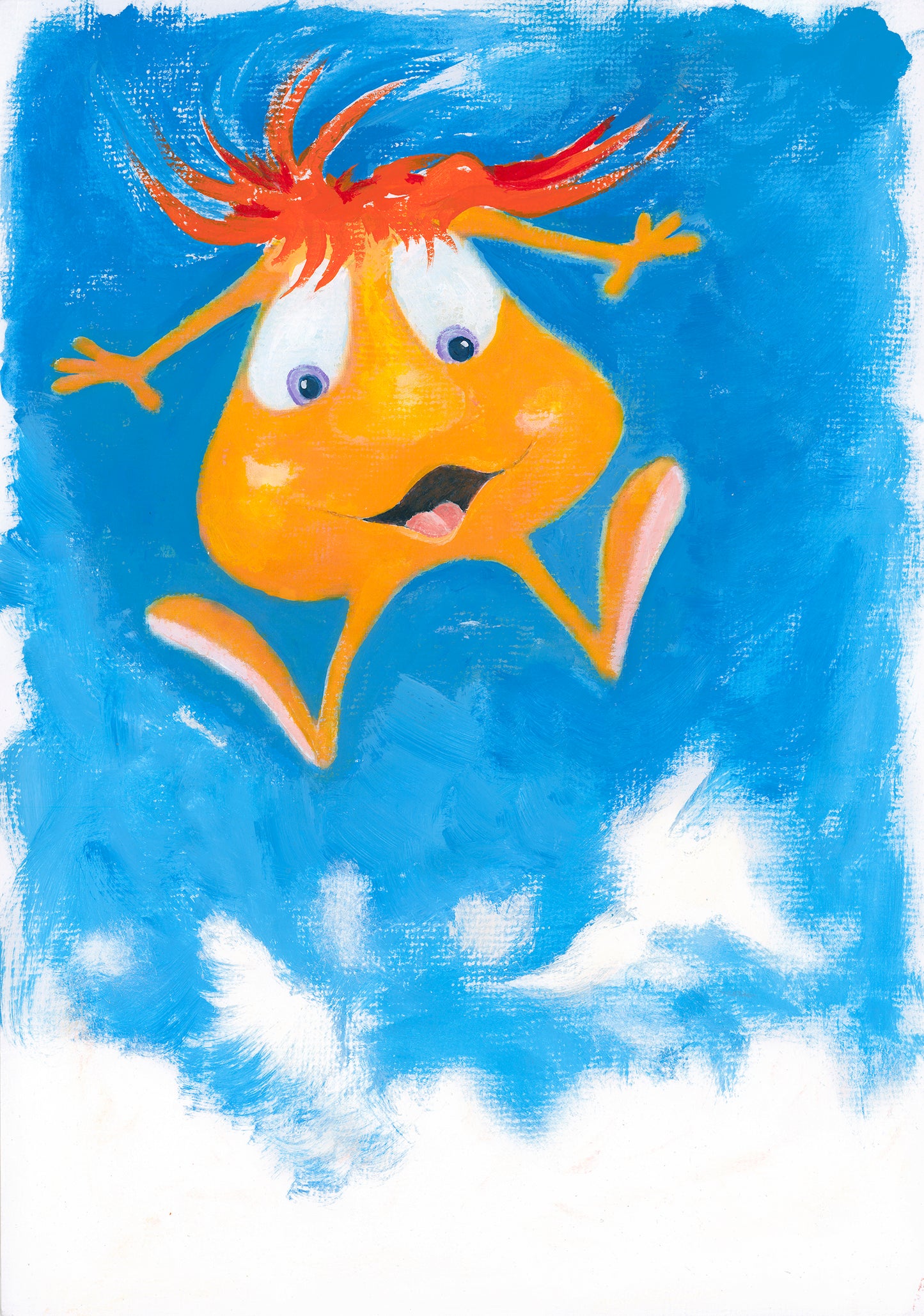 Wispasmile will float awhile, to find the warm of day #02