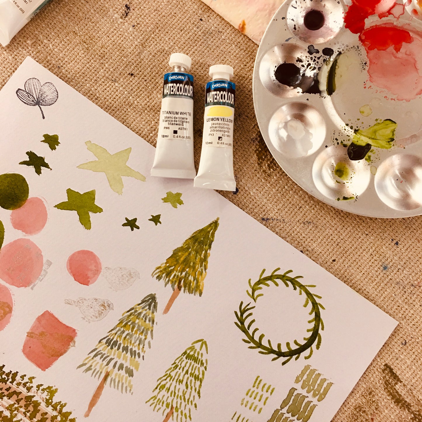 Create & Paint Your Own Cards