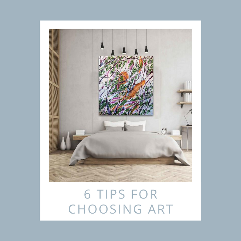 6 tips for choosing artworks for your home