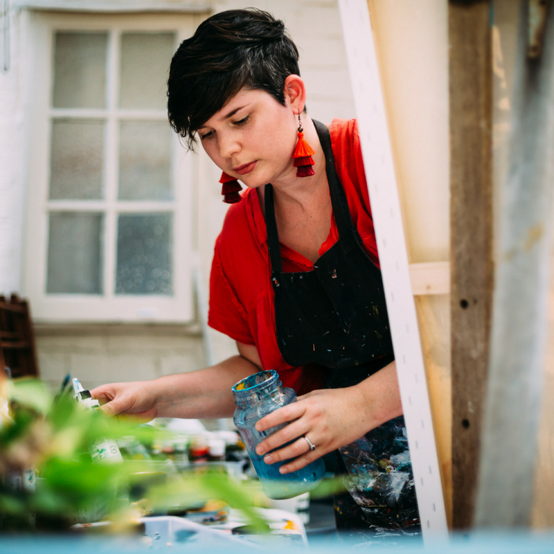 Behind THE artworks with Alexandra Plim