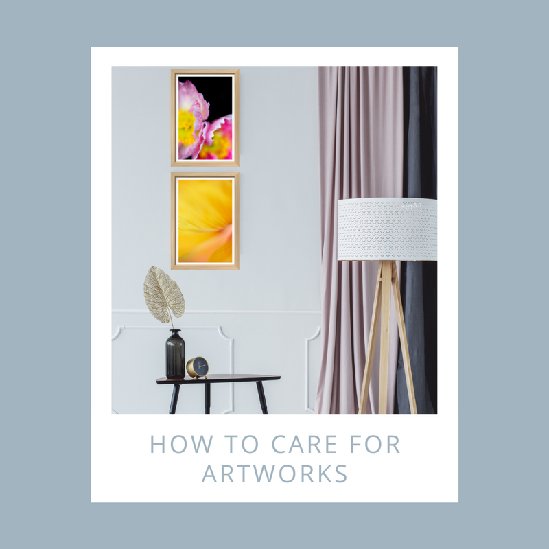 Tips to care for your artworks