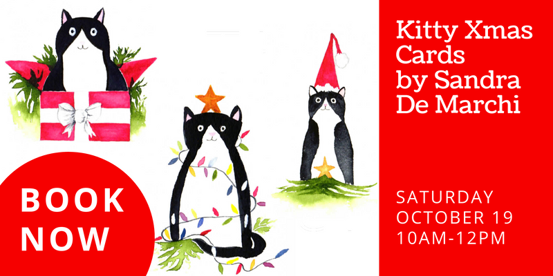 Create your own Kitty Xmas cards