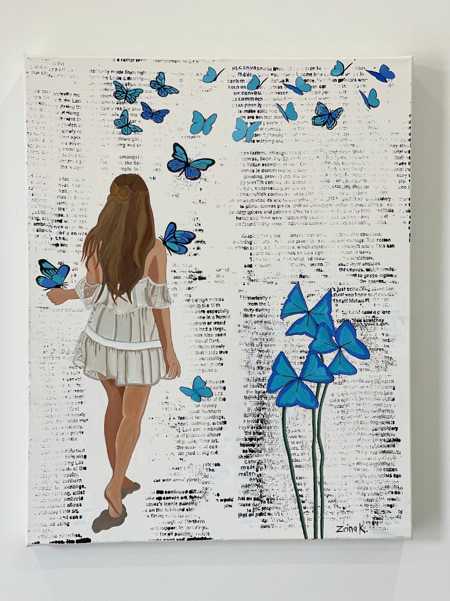 Following The Blue Butterflies