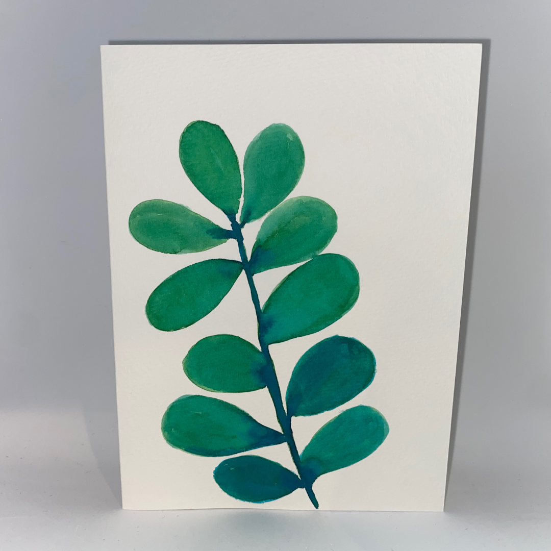 Leaves Postcards