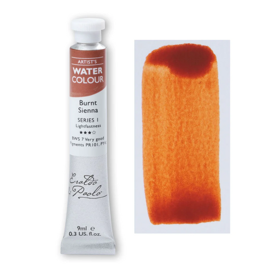 Eraldo di Paolo Watercolour Burnt Sienna 9ml