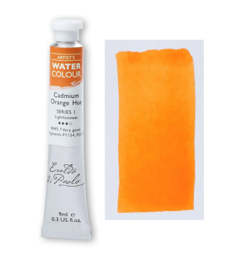 Eraldo di Paolo Watercolour Cadmium Orange (Hue) 9ml