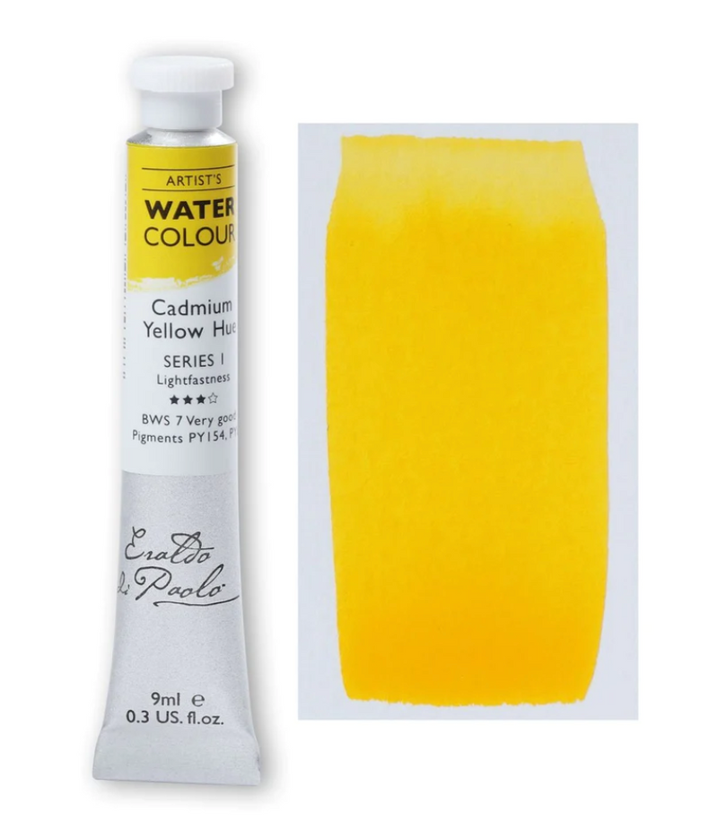 Eraldo di Paolo Watercolour Cadmium Yellow (Hue) 9ml