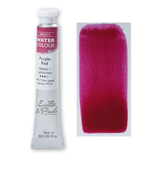 Eraldo di Paolo Watercolour Purple Red 9ml