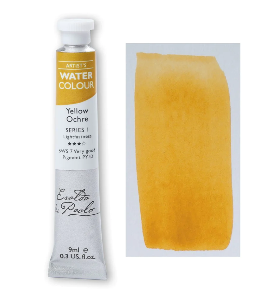 Eraldo di Paolo Watercolour Yellow Ochre 9ml