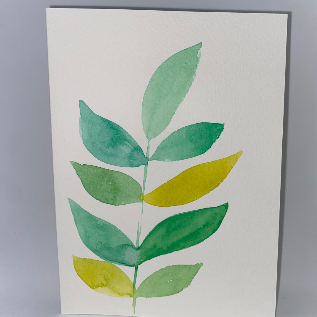 Leaves Postcards