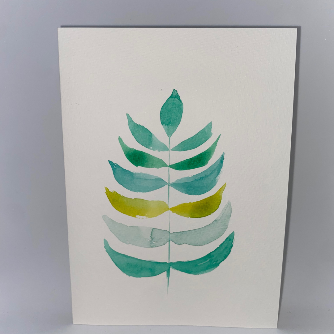 Leaves Postcards