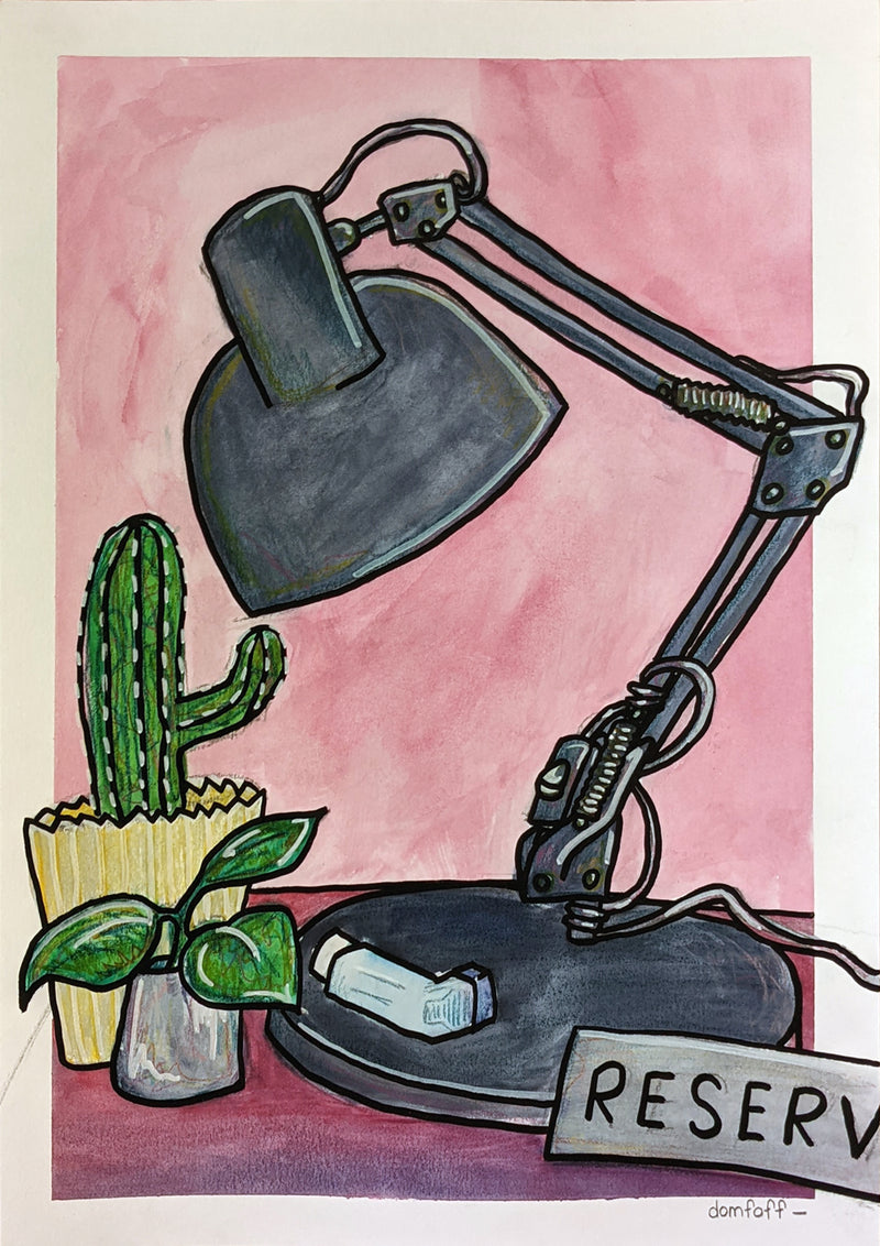Lamp, Plants and Breath (Reserved)